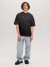 Чёрная футболка мужская Oversize оптом